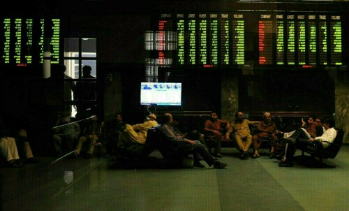 اسٹاک ایکسچینج میں تیزی جاری ، 100 انڈیکس نئی ریکارڈ سطح پر بند