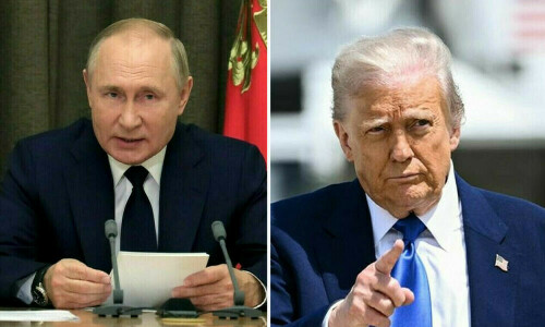 No progress at all, Trump says after phone call with Putin