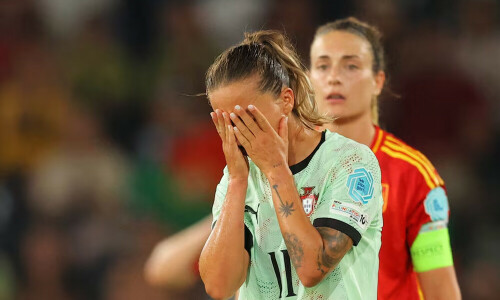 Spain thrash grieving Portugal 5-0 in Women’s Euro clash
