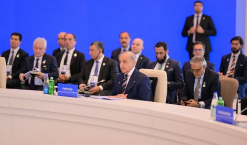 PM Shehbaz urges regional unity, highlights India&rsquo;s &lsquo;weaponisation of water&rsquo; at ECO summit