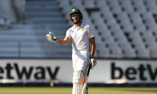 South Africa&rsquo;s Mulder makes record score as new Test captain