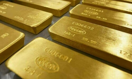 Gold price per tola decreases Rs2,500 in Pakistan