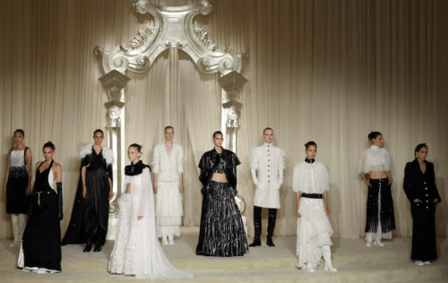 Chanel shows haute couture in private salon setting at Grand Palais
