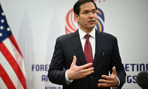 Rubio to meet China&rsquo;s Wang Yi in Malaysia amid trade tension