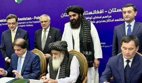 پاکستان، افغانستان اور ازبکستان کا یو اے پی کوریڈور کے تحت ریل رابطے کا معاہدہ