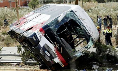 21 dead in Iran as coach overturns: state media