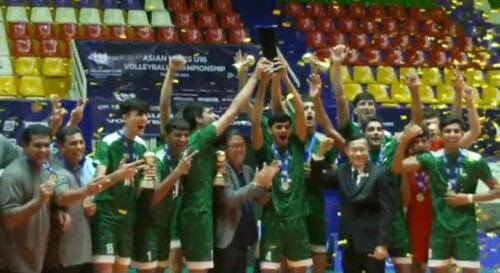 Pakistan clinch maiden U‑16 Asian Volleyball crown