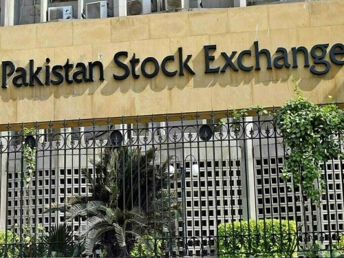 اسٹاک مارکیٹ میں منافع خوری کا رجحان، 100 انڈیکس تقریباً 400 پوائنٹس گرگیا