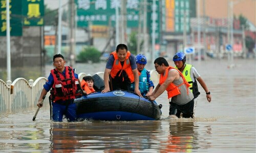 Two dead, 10 missing after flash floods in eastern China