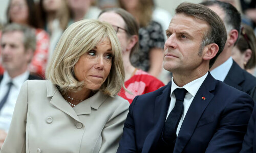 French president Macron sues podcaster over claim France&rsquo;s first lady was born male
