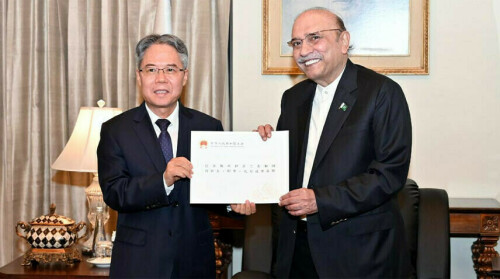 صدر زرداری کا پاکستان اور چین کے تعلقات مزید مستحکم بنانے پر زور