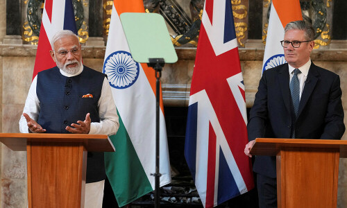 India&rsquo;s Modi and UK PM Starmer ink trade deal