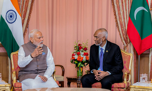 India&rsquo;s Modi renews ties with Maldives