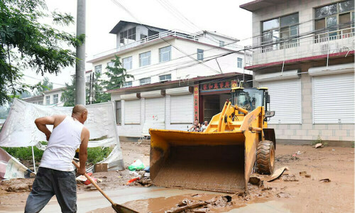 Rains intensify around Beijing, 4,400 evacuated