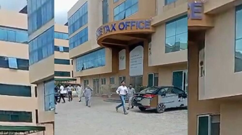 Fire contained at FBR’s corporate tax office in Islamabad Fire contained at FBR’s corporate tax office in Islamabad
