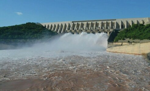 Water level rises in Tarbela Dam