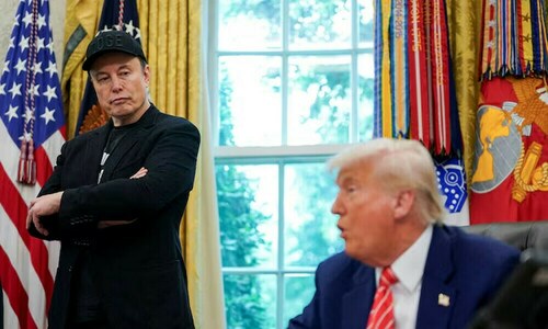 Trump escalates feud with Musk