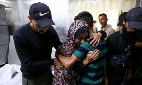 At least 36 killed by Israeli fire while seeking aid in Gaza, hospital says