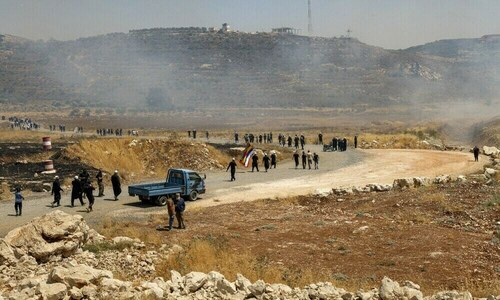 Bedouin civilians depart Sweida after days of fighting