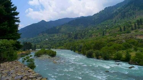 Water flow in rivers increasing