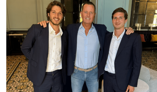 Richard Grenell meets IK’s sons