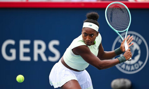 Gauff fights back to advance in Canada