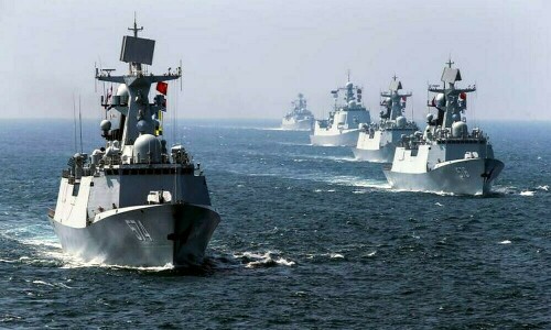 China and Russia start joint drills in Sea of Japan