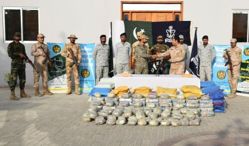 Pakistan Navy, ANF seize $38 million worth of narcotics off Pasni coast
