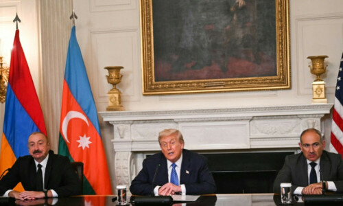 Trump says Armenia, Azerbaijan committed to end fighting ‘forever’