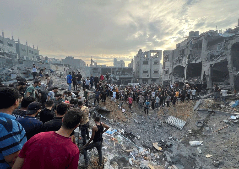 Gaza civil defence says Israeli strikes on Gaza City intensifying
