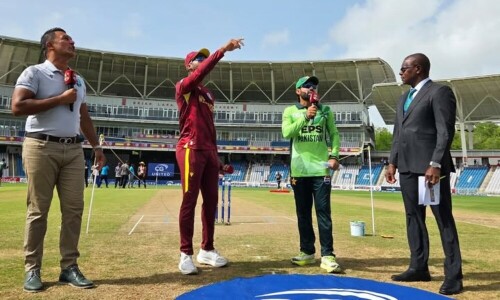 Pakistan opt to field in third ODI against West Indies