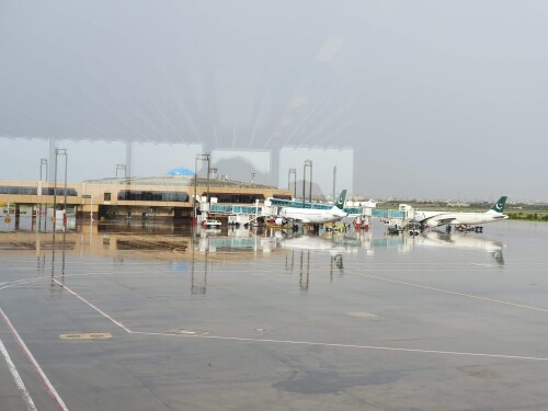 PIA flights disrupted amid torrential rains in Karachi