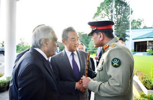 COAS Munir, Chinese FM Yi resolve to enhance coordination at regional, international forums