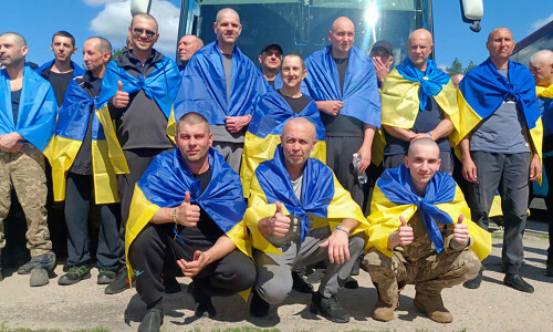 Russia and Ukraine each send back 146 POWs: Moscow