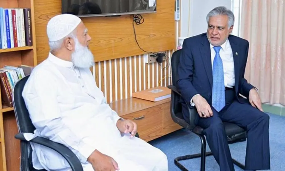 اسحاق ڈار کی امیر جماعتِ اسلامی بنگلہ دیش سے ملاقات