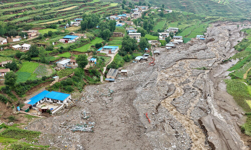 Extreme rain in China caused $2.2 billion in road damage, further straining public purse