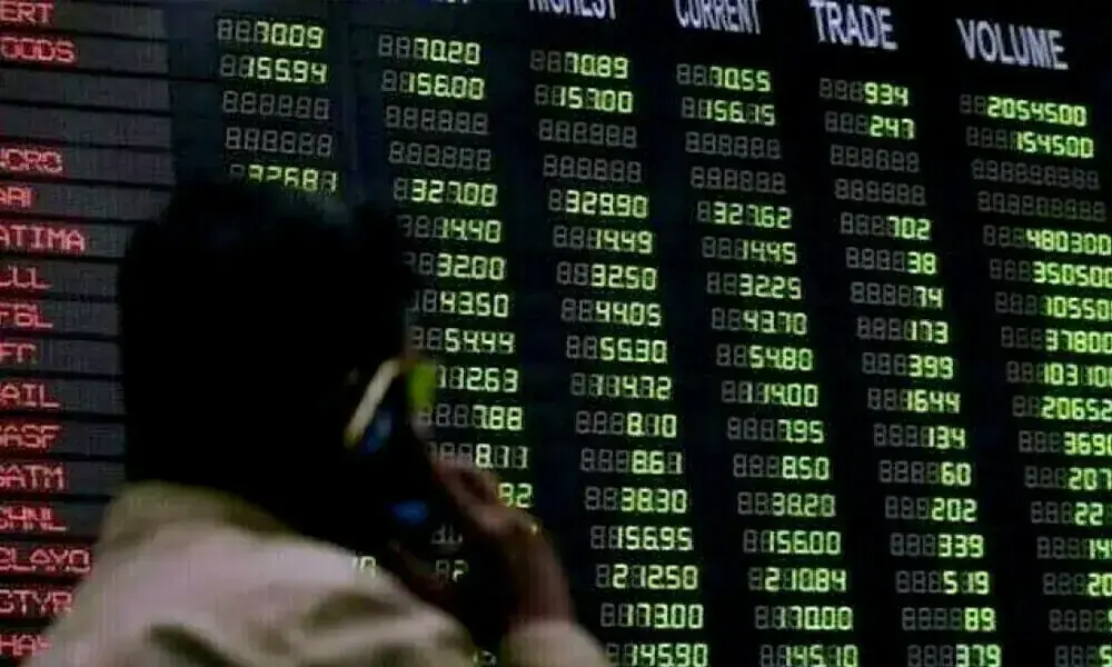 پاکستان اسٹاک ایکسچینج میں زبردست تیزی: 100 انڈیکس 1200 سے زائد پوائنٹس بڑھ گیا