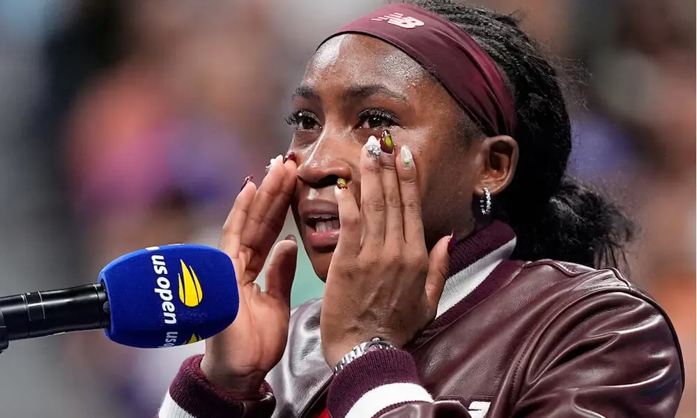 Gauff embraces moment of vulnerability en route to US Open third round