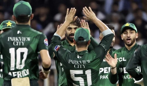 Pakistan beat Afghanistan by 39 runs in tri-series opener Pakistan beat Afghanistan by 39 runs in tri-series opener