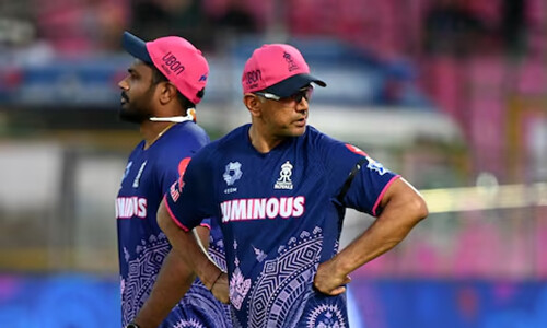 Dravid quits as head coach of Rajasthan Royals in IPL Dravid quits as head coach of Rajasthan Royals in IPL