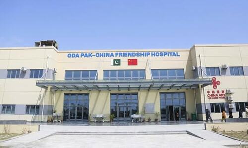 DG visits GDA Pak-China Friendship Hospital