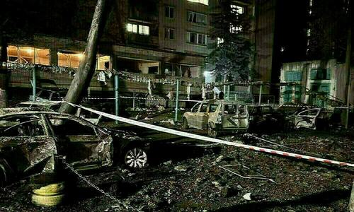 Five killed in Russian drone attack on Ukraine apartment block