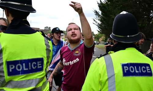 UK vows to speed up asylum claims as hotel protests spread