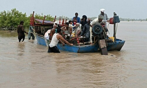 Sutlej river: High flood in Ganda Singhwala, moderate in Sulemanki Headworks