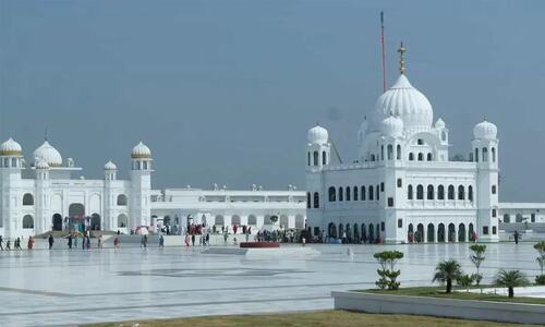 Water drained out of Kartarpur Gurdwara in few hours