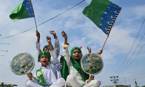 عید میلاد النبی ﷺ کے موقع پر مختلف شہروں کی تصویری جھلکیاں