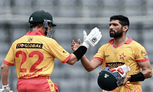 Zimbabwe beat Sri Lanka to level T20 series Zimbabwe beat Sri Lanka to level T20 series