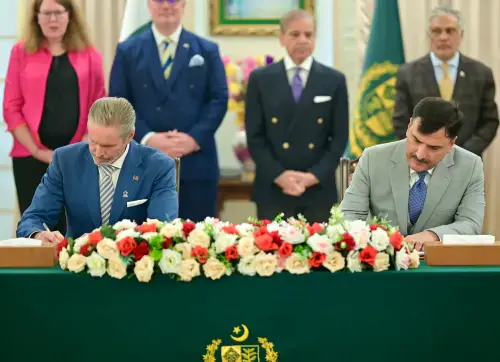 پاکستان اور امریکہ کے اہم معدنیات میں تعاون بڑھانے کیلئے 500 ملین ڈالر کی مفاہمتی یادداشت پر دستخط