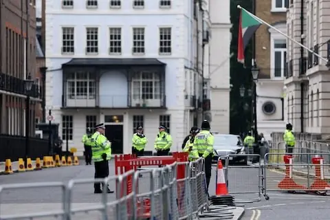 London police brace for large rival protests