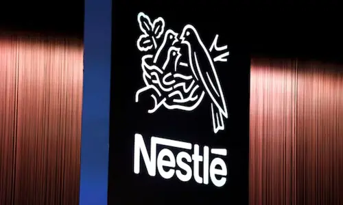 Nestle shares indicated slightly higher after chairman&rsquo;s early departure